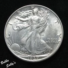 Photo of a 1937-P Walking Liberty Half Dollar from an eBay listing that sold on Jul 19, 2026