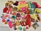 Big Vintage Mattel 1970's Mod Barbie Clothes, HTF Accessories Lot - Good Cond