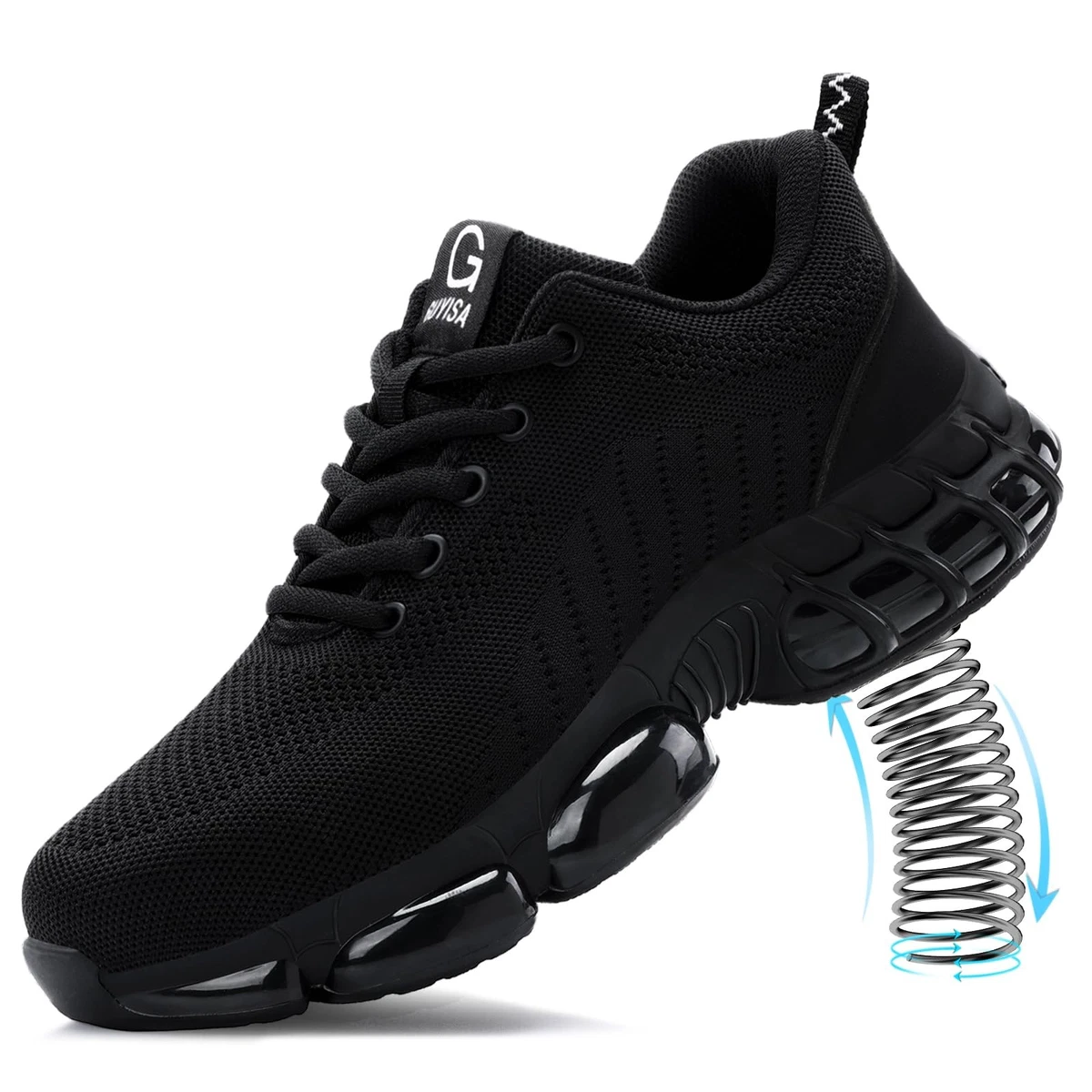 Scarpa Da Lavoro Antinfortunistiche Alta In Pelle Idrorepellente Con - Foto 8