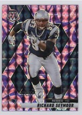 2025 Panini Mosaic Reactive Purple Mosaic Prizm Richard Seymour #171 HOF