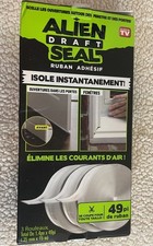 Alien Door Window Seal Tape Draft Sealing Strip Clear Adhesive Insulation 49 Ft,