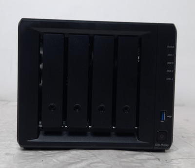 Power Tested Synology DiskStation DS418play 4-Bay NAS for Home and Office Users