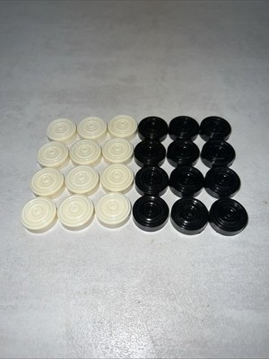 Original GDR Lady Mill Plastic Good Condition Replacement Spare Bricks Figures 24 Pieces