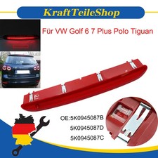 Dritte Bremsleuchte Rücklicht für VW Tiguan Plus Polo 6R LED Bremslicht Rot