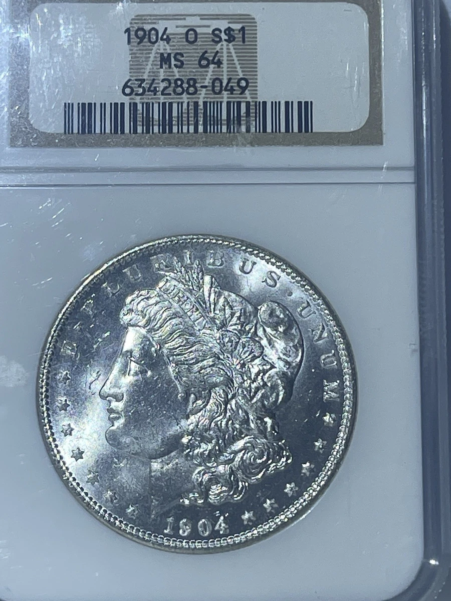 MS 64 Graded 1904 Year Morgan US Dollars (1878-1921) for sale | eBay