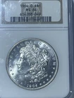 Beautiful 1904-O Morgan Dollar In Old NGC Holder. Ms 64.  Bright And Shiny!