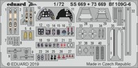MW22 Eduard SS669 Bf 109G-6 1/72 Zoom Set For Tamiya