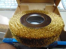 Pferd 6 Od Crimped Wheel Wide Face .014 Brass Wire 2ah Edp 81313