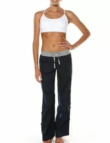 NWT Lorna Jane Navy Active Flashdance Pants Full Lengh Workout Gym Trousers