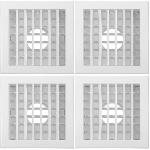 4 Pieces Central Air Conditioning Outlet Ceilings Modern Vent Cover