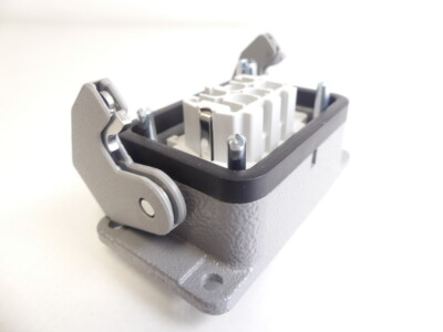 Harting 6B.LB 1 Anbaugehäuse mit Bügel + Phoenix Contact HC-B 06-I-PT-F