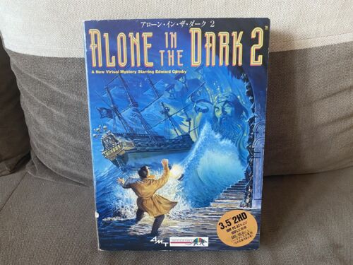 "Alone In The Dark 2 - Edición Caja Grande Japonesa PC DOS 3,5""" - Imagen 1 de 11