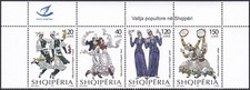Albania 2012 MNH Mi 3406/09 Folk Dances - Complete Set