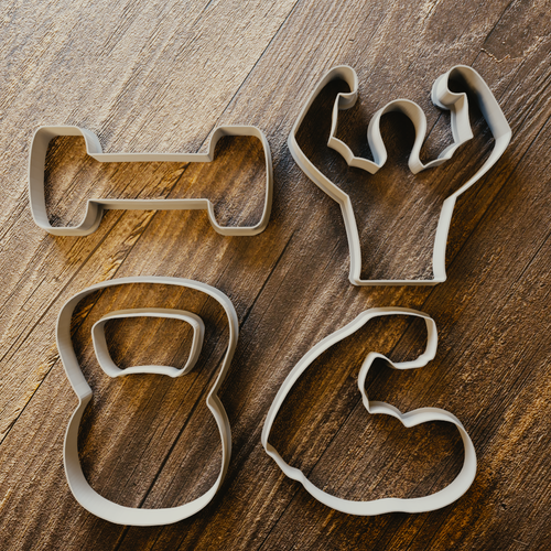 Gym Pack Cookie Cutter Pack - Picture 2 of 3