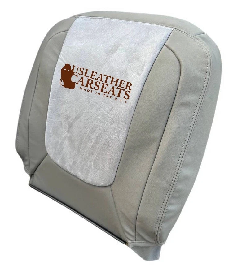 2004 Для Dodge Ram 1500 3500 водитель Lean назад синтетическая кожа сиденье чехол серо-коричневый - Изображение 4 из 4