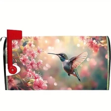 Mail Box Cover Summer Humming Bird Vinyl 18X21in. NEW