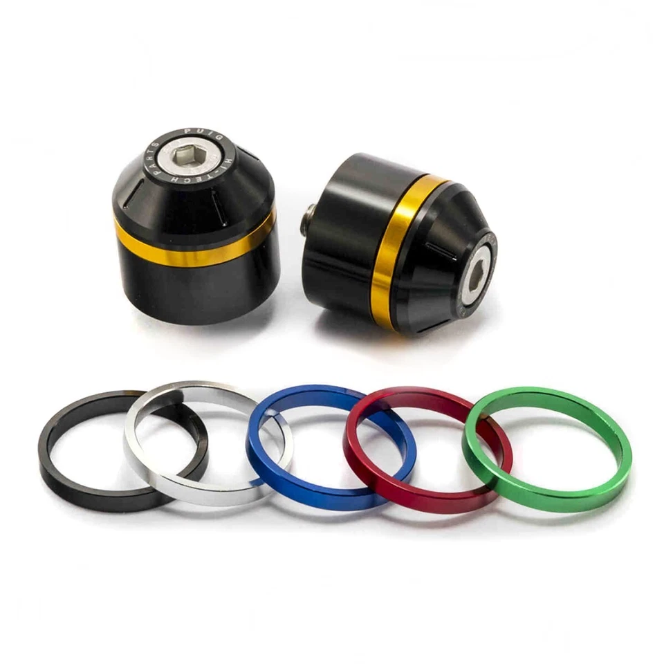 Estremità del manubrio per Kawasaki Z 900 RS 18-21 Puig 8074N Coppia nero - Immagine 3 di 3