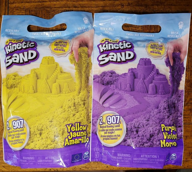 bag of sand with crystals
