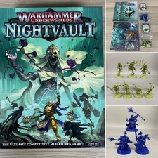 WARHAMMER UNDERWORLDS NIGHTVAULT CORE SET GAME NIGHTHAUNT UNDEAD AOS COMPLETE