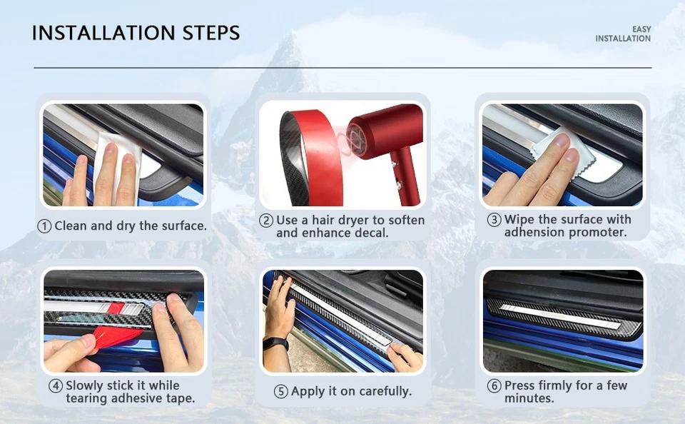 19Pcs Yellow Carbon Fiber Interior Full Kits Cover Trim For BMW X5 E70 2007-2009 - image 4 of 4