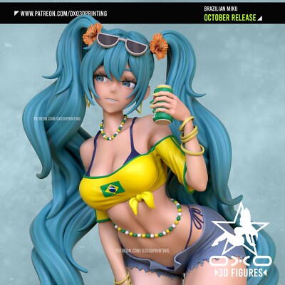 OXO3D Figures - Hatsune Miku Brazilian Outfit