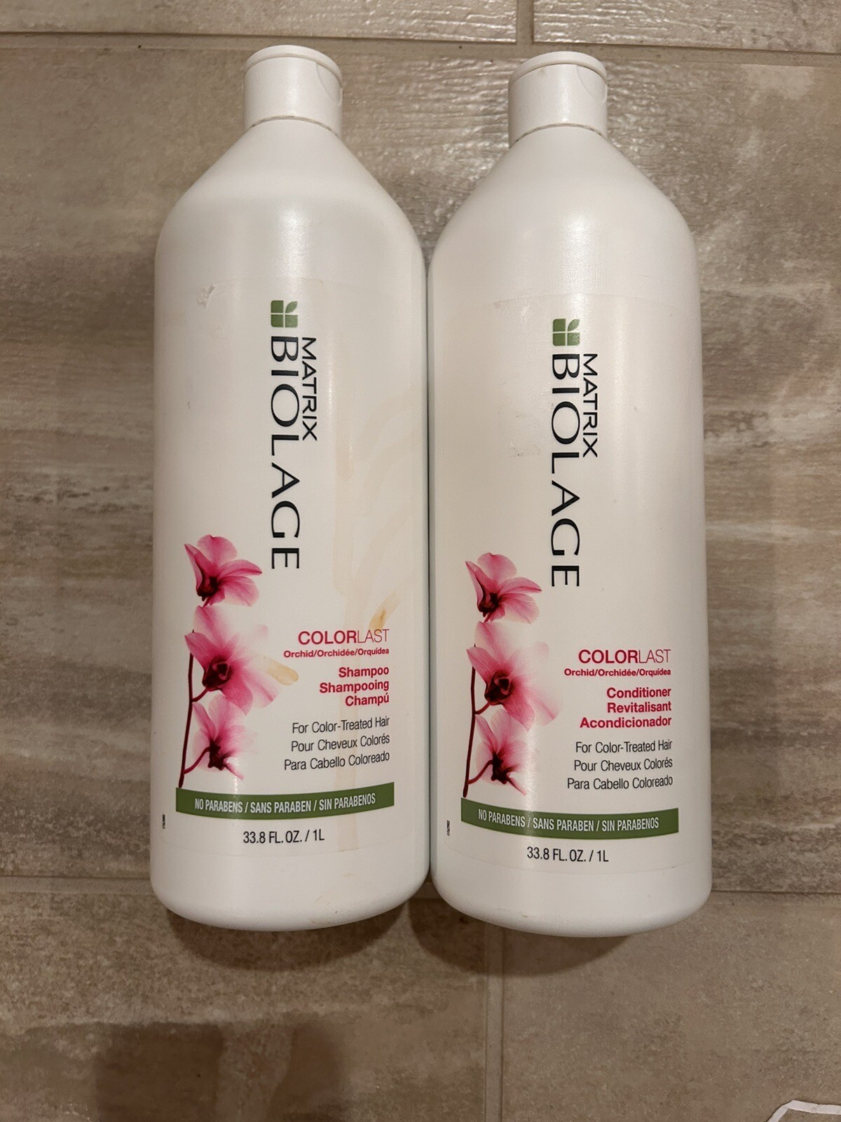 Matrix Biolage ColorLast Shampoo & Conditioner for Color Treated Hair, 33.8oz