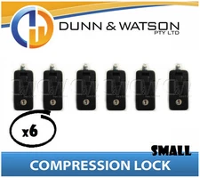 Small Black Compression Lock / Handle / Latch (Pop Omega Trailer Canopy ) x6