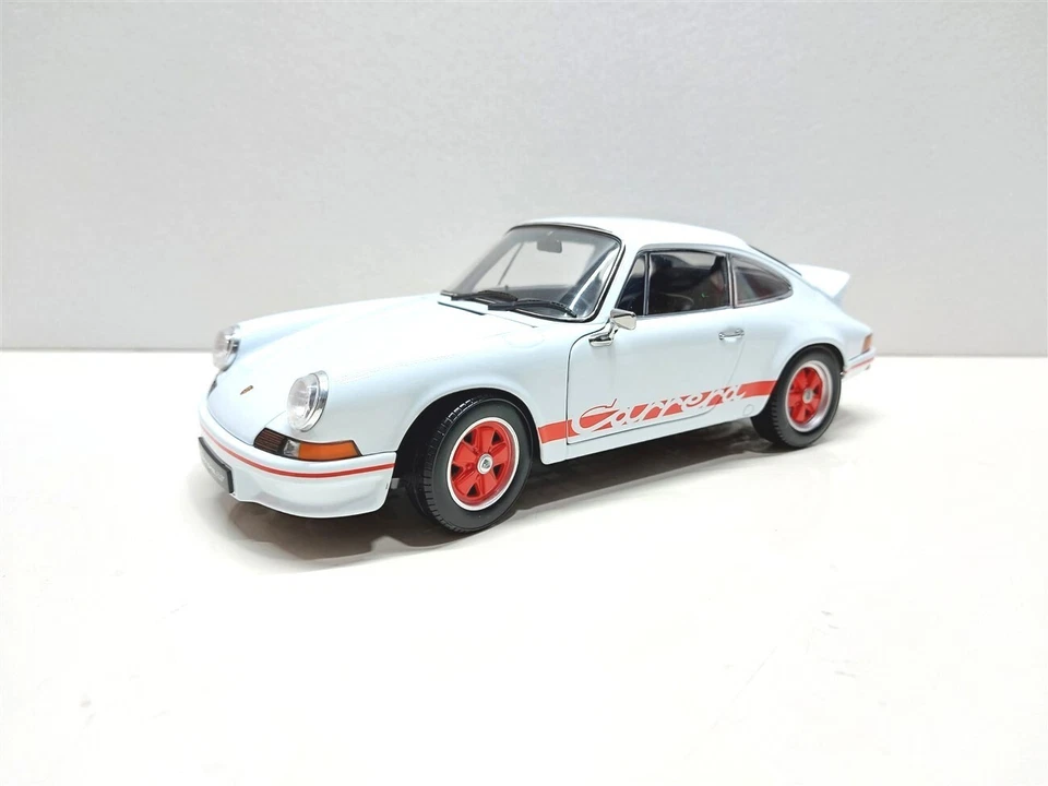 Porsche 911 Carrera RS 2.7 Bianco del 1973 - 1/18 Welly - Immagine 3 di 4