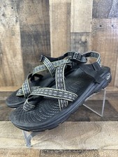 Chaco Mens Black Hiking Adjustable Sandals Size 12 J 105987