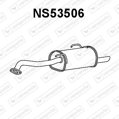 Silencieux arrière Nissan Micra IV 1.2 anti corrosion en acier