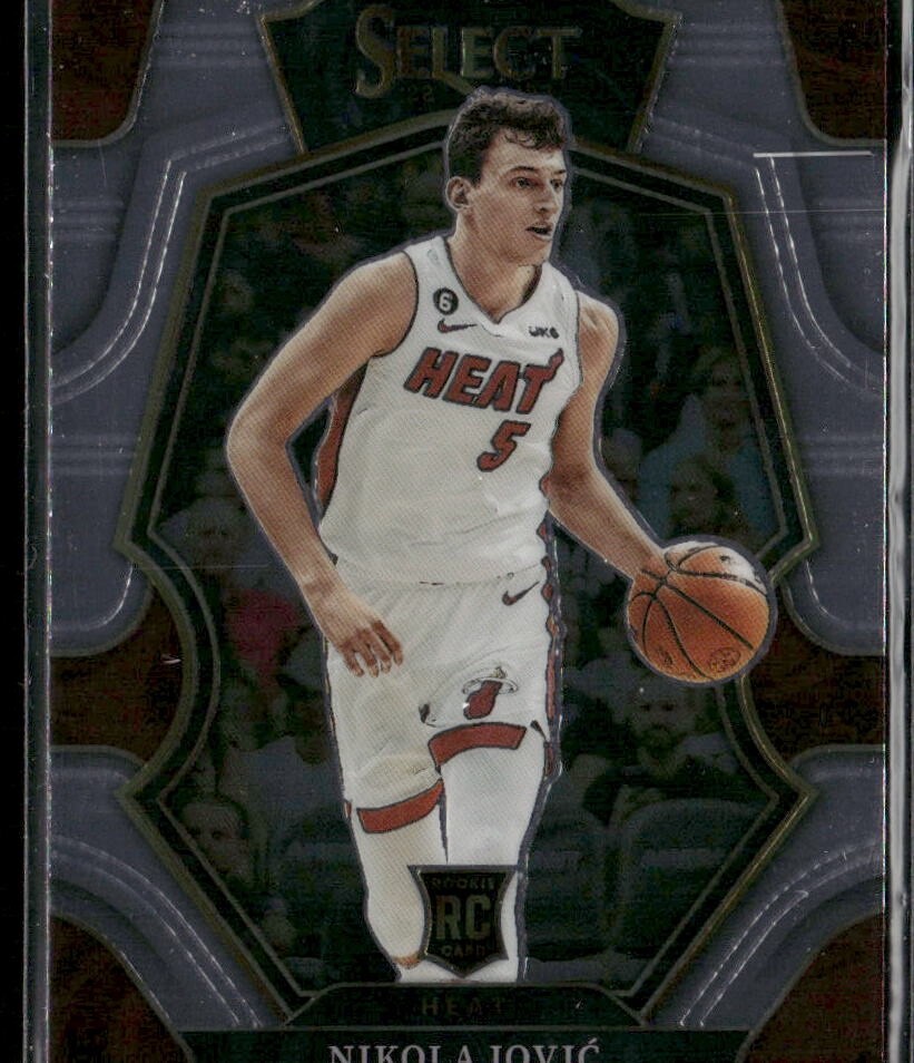 2022-23 Nikola Jovic Panini Select Premier Rookie - Miami Heat