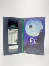 E.T. ET The Extra Terrestrial VHS 1982 RARE Green and Black Tape Spielberg Film