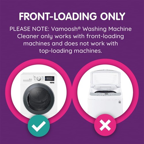 Vamoosh 6-in-1 Washing Machine Cleaner Various Packs Scents Dissolves Hair - Picture 6 of 21