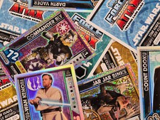 Force Attax Star Wars Universe - Holo- und Rainbow-Karten aussuchen