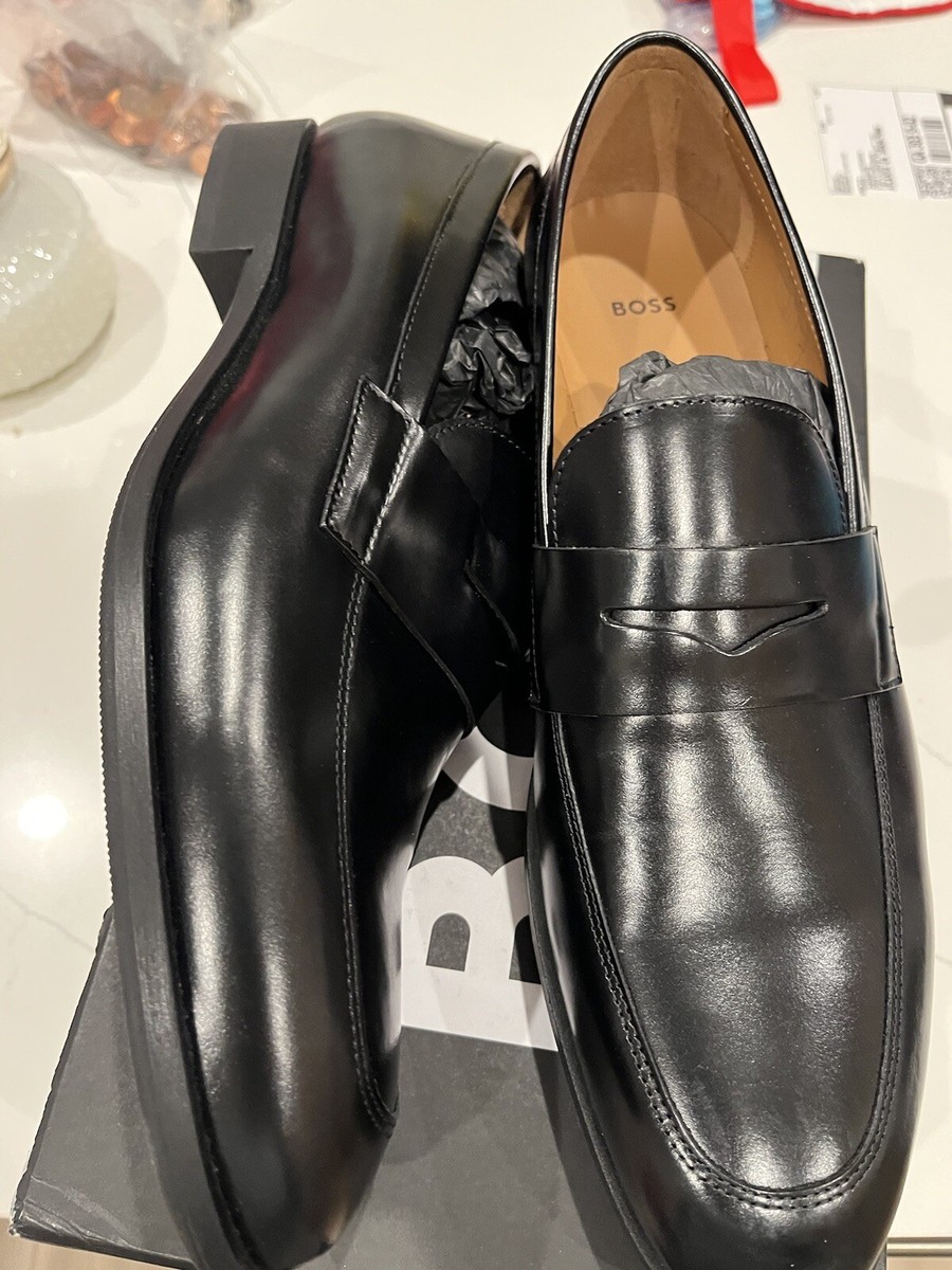 NEW Hugo Boss Eastside Men Slip On Driver Penny Loafer  display picture 2