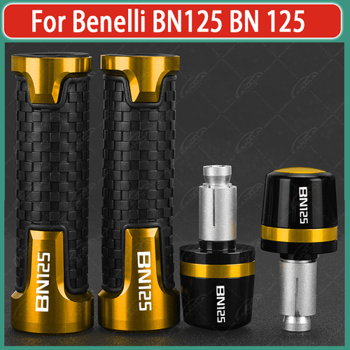 Motorcycle CNC Grip Handlebar Grip End Plug Sets For Benelli BN125 BN 125 New - Bild 9 von 12