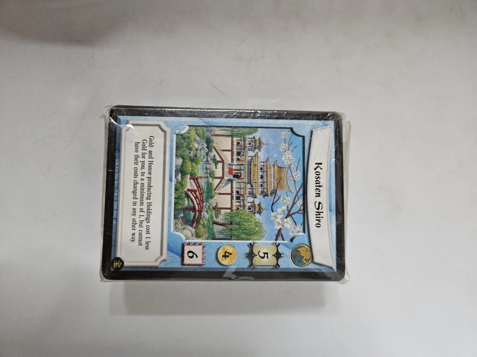 LEGEND OF THE FIVE RINGS MAZO SELLADO RARO Foto 3 de 4