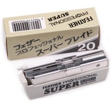 20 Feather Artist Club Professional Super single edge razor blades