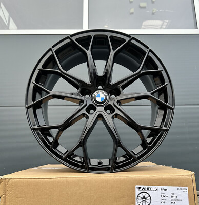 19 Zoll Felgen BMW FF Wheels FF01 schwarz für 4er F32 F33 F36 M Performance 3C