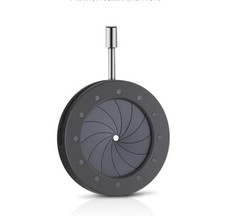 1-20mm Digital Camera Microscope Concentrator Adjustable Iris Diaphragm Aperture