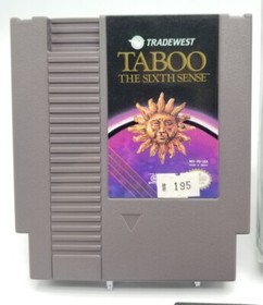 Taboo: The Sixth Sense (Nintendo Entertainment System NES 1989) Complete in Box
