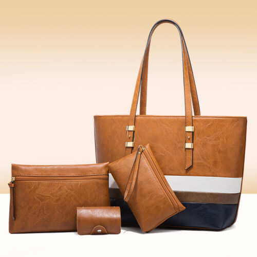 Women's handbag fashion one-shoulder diagonal large-capacity four-piece bag - Picture 1 of 17