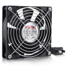 EC 120mm x 25mm Ball DIY Cooling Ventilation Exhaust Fan 110V 115V 120V 220V ...
