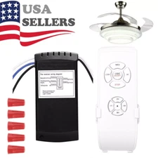 Universal Wireless Remote Control and Receiver Kits for Ceiling Fan Lamp Home