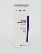 Dr Brandt Speed Recovery Serum Hydrate Plump Meadowfoam Micro Pearls 1 oz