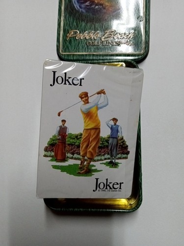Pebble Beach Golf Links Deck of Cards - Picture 2 of 3