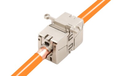 BIGtec werkzeugfreies CAT7 Verbindungsmodul Netzwerkkabel Verlängerung Verbinder