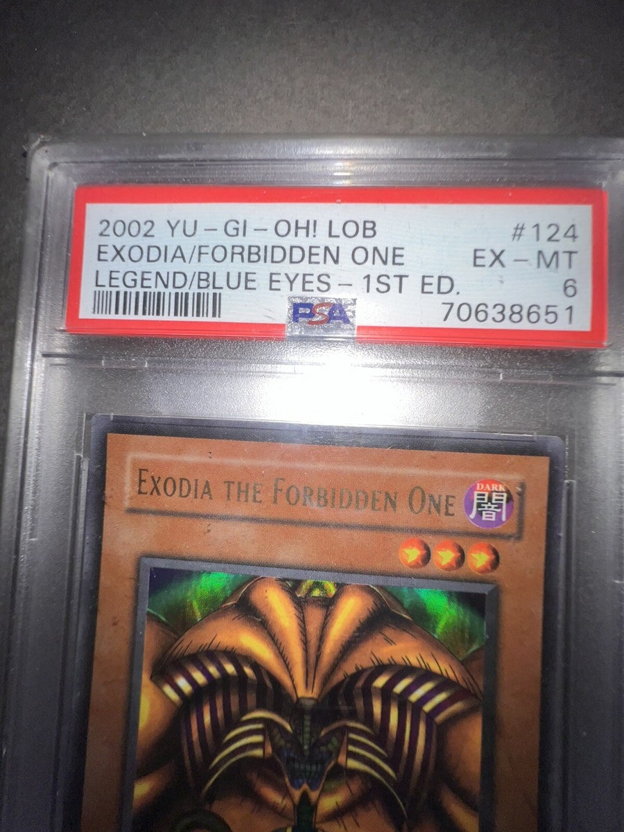 Exodia the Forbidden One LOB-124 The Legend of Blue Eyes White