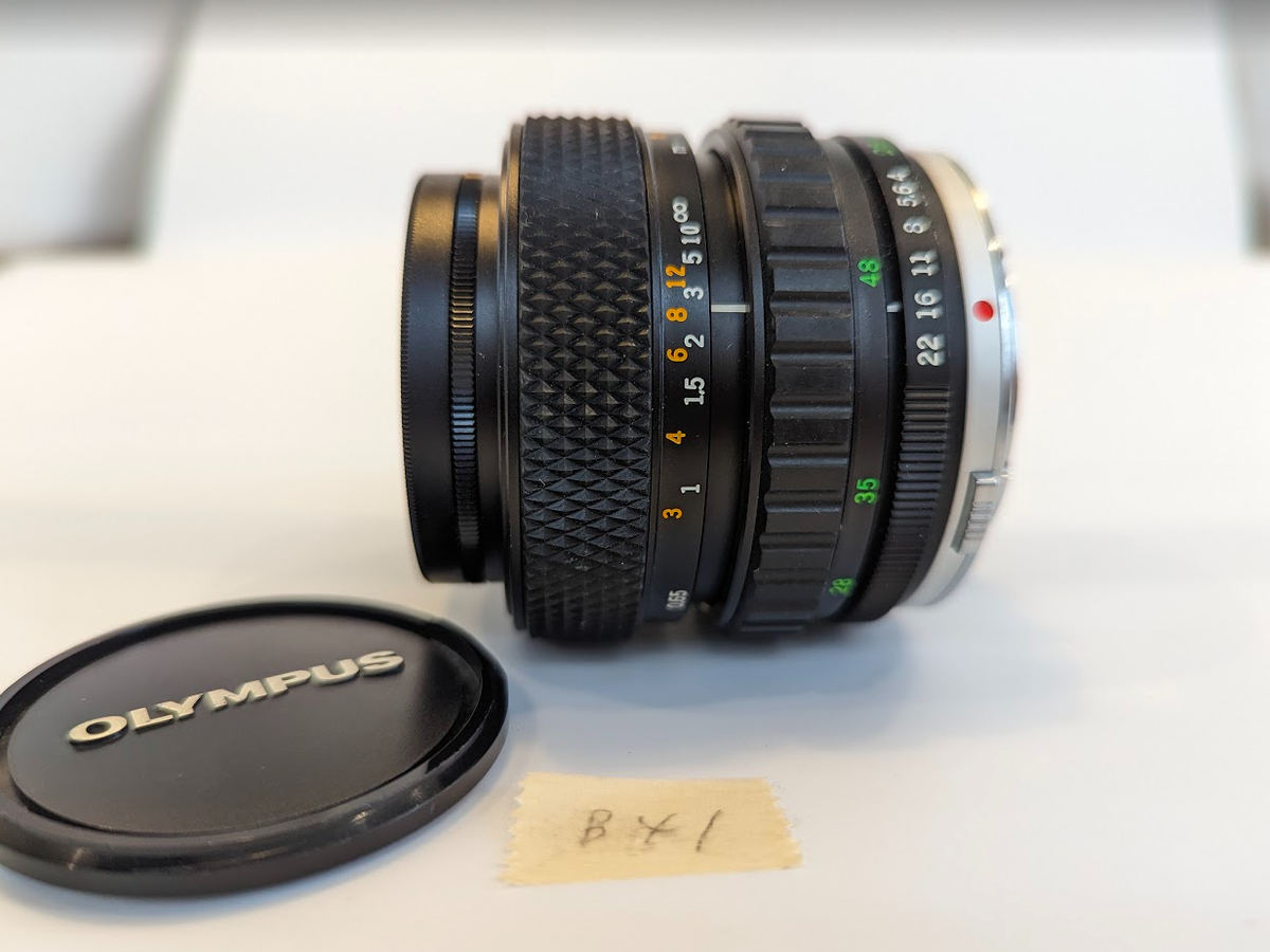 AS IS OLYMPUS OM System S Zuiko Auto Zoom 28-48mm f4 Lens AS IS OLYMPUS OM System S Zuiko Auto Zoom 28-48mm f4 Lens