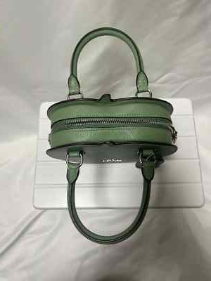 coach 2WAY bag & ID case Apple green crossbody handbag